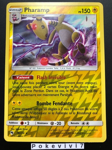 Carte pokemon pharamp 214 - pokemon, 78/214