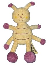 Doudou Coccinelle beige jaune