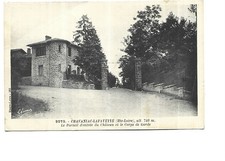 43  CHAVANIAC LAFAYETTE  PORTAIL D ENTREE DU CHATEAU