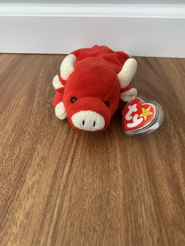 Rare beanie baby snort - beanie,