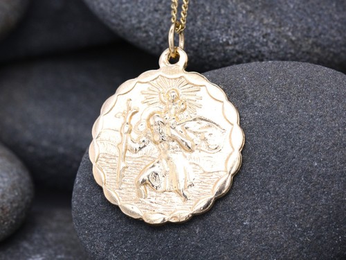 9ct jaune saint - or, christopher
