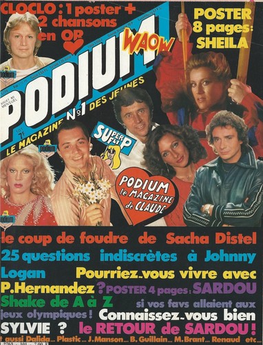 Podium 101 sardou - podium, n