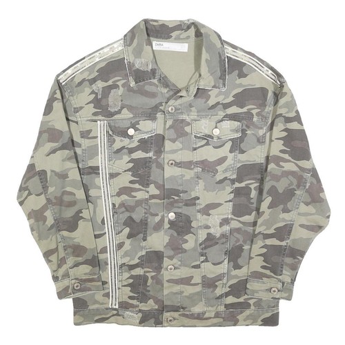 Zara veste boutonnée coton - zara,