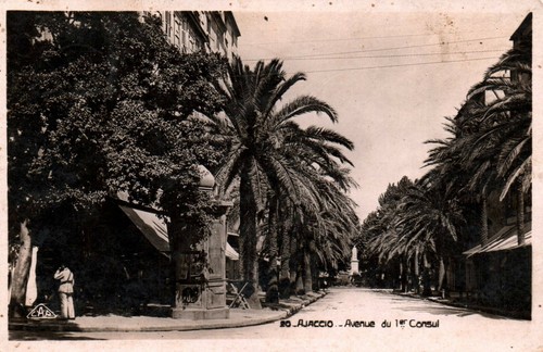 Cpa ajaccio corse du - -, (corse
