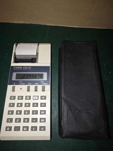 Calculatrice canon pocket - canon, tp-7