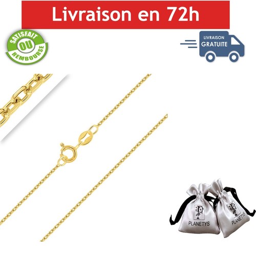 Collier chaîne argent