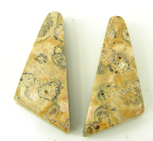 Paire cabochons pierre - paire,