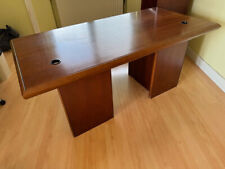 bureau bois 170 x 86 + bibliotheque 3 etageres largeur 80 x prof 46 x haut  123