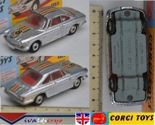 Simca 1000 coupé competition chrome 1/43 corgi toys 324 repro box gt britains