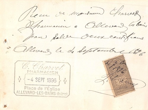 1896 charvet pharmacien a - charvet,