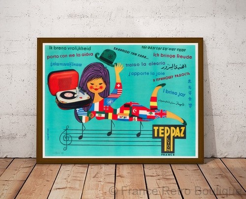Poster affiche teppaz bring - poster-affiche,