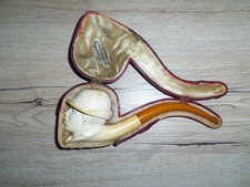 RARE PIPE EN ECUME DE MER ET