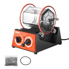 VEVOR 3kg Polisseur de Bijoux Machine de Polissage à Tambour Rotative Bijoutier