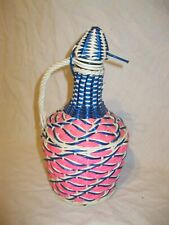 Vintage 60s Ancienne BOUTEILLE FIL SCOUBIDOU 70cl pour Eau de Vie Alcool Liqueur