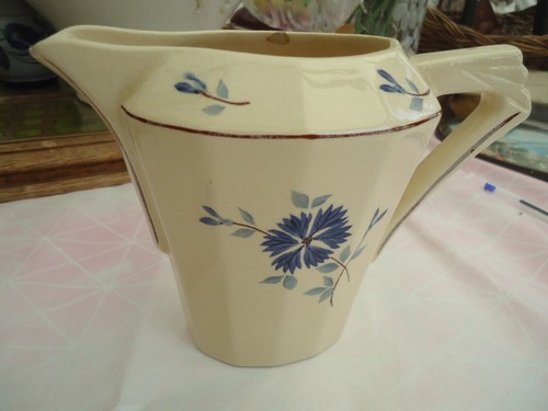 Ancien pot lait crème en - ancien,