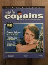 SALUT LES COPAINS couv. JOHNNY HALLYDAY 1976 - Collection Officielle CD + LIVRE