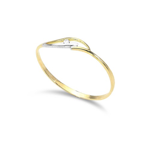 Bague superposer feuille en - bague,