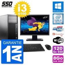 PC Tour HP Z240 Ecran 27"