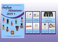 Parfumminiatures / Parfum Miniatures 2019  livre pour la collection miniatures