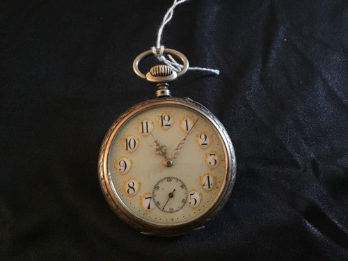 Montre gousset argent - à,