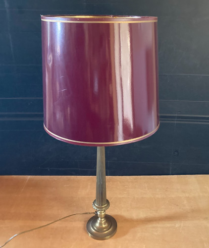 Grand pied lampe bronze - pied, de