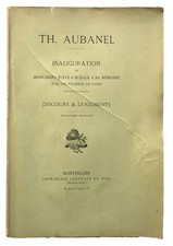 AUBANEL Th. Inauguration du