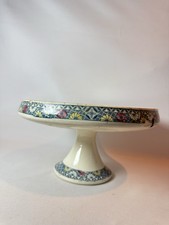 Antique Rare Coupe À Cake En