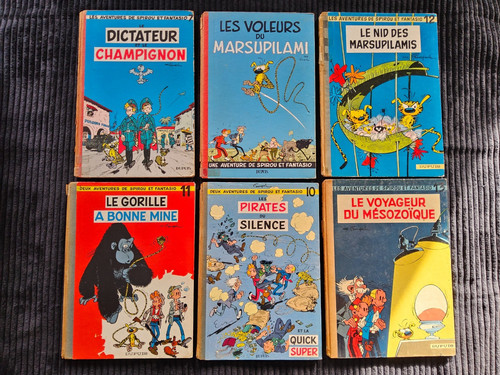 Spirou lot bandes dessinées - bandes,