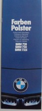Brochure BMW nuancier coloris