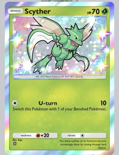 Pokemon tcg pocket scyther - tcg,