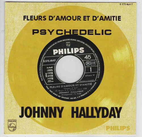 Johnny hallyday fleurs - hallyday,