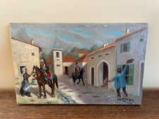 Tableau Ancien huile sur