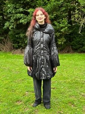 Long manteau bouffant