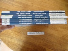 LOT 7 BD **  LES GENDARMES 1 2 3 4 5 7 14 EO * BAMBOO GENDARMERIE FLIC POLICE 