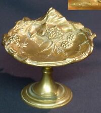 1900 très jolie coupelle cendrier vide poche bronze doré A. MARIONNET 656g11c