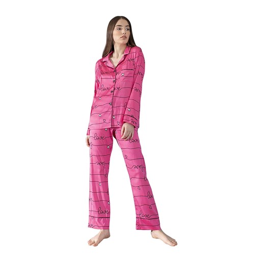 Pyjama long femme - femme, en