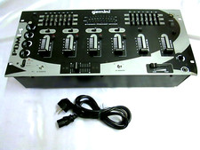 TABLE MIXAGE EGALISEUR MANUEL DJ STEREO 4 CANAUX GEMINI PDM14 non testé untested
