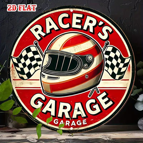 Panneau logo vintage racers - vintage,