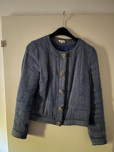 Veste bleue ciel manouch t36 - veste,