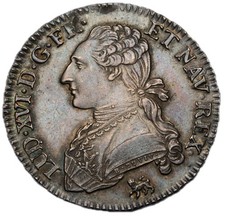 Louis XVI Demi-ecu aux branches d'olivier 1791 Paris Point SPL à FDC rare