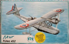 Hydravion POTEZ 452 maquette 1/72 marque AZUR série spéciale TMA