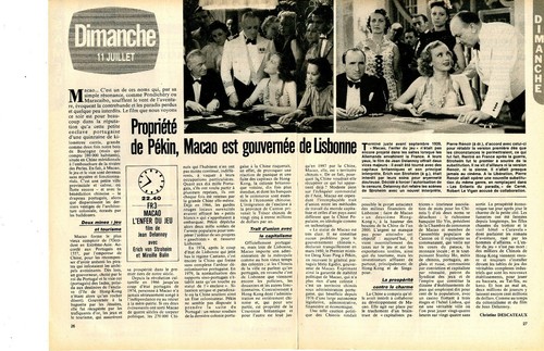 Coupure presse clipping - de,
