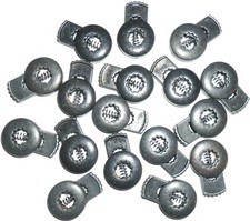 Gunmetal Ressort Cordon Verrou