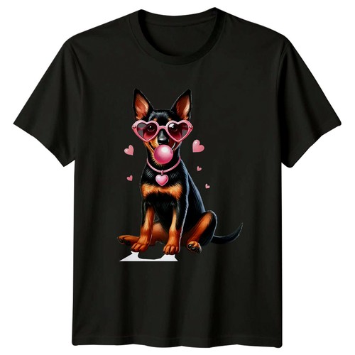 Lunettes cœur pour - , chien