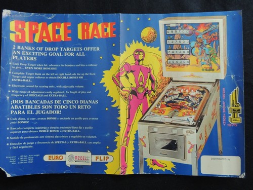 Flyer publicité space - publicité, race