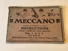 Meccano catalogue  n° 20A