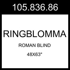 IKEA RINGBLOMMA Roman Blind