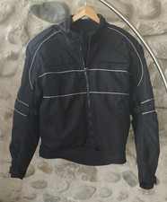 Blouson Moto Noir Taille M 40/42 Protections