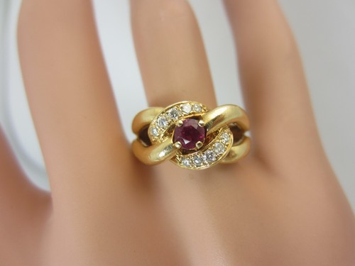Bague jaune 14k avec - bague, en