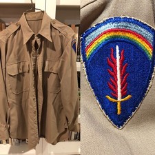 1940s WWII US Army SHAEF patch